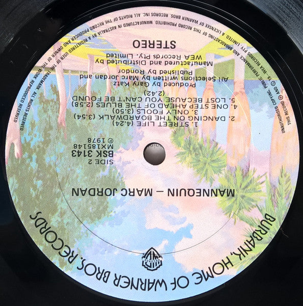 Marc Jordan – Mannequin LP vinyl record, image 6 of 6