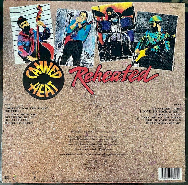 Canned Heat – Reheated LP vinyl record, image 2 of 4