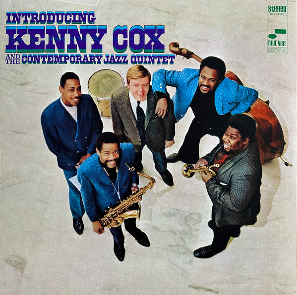 Kenny Cox, The Contemporary Jazz Quintet – Introducing Kenny Cox And The Contemporary Jazz Quintet LP vinyl record, image 1 of 5