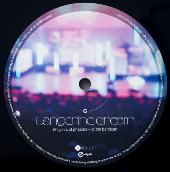 Tangerine Dream – 50 Years Of Phaedra - At The Barbican (3xLP) LP vinyl record, image 9 of 10