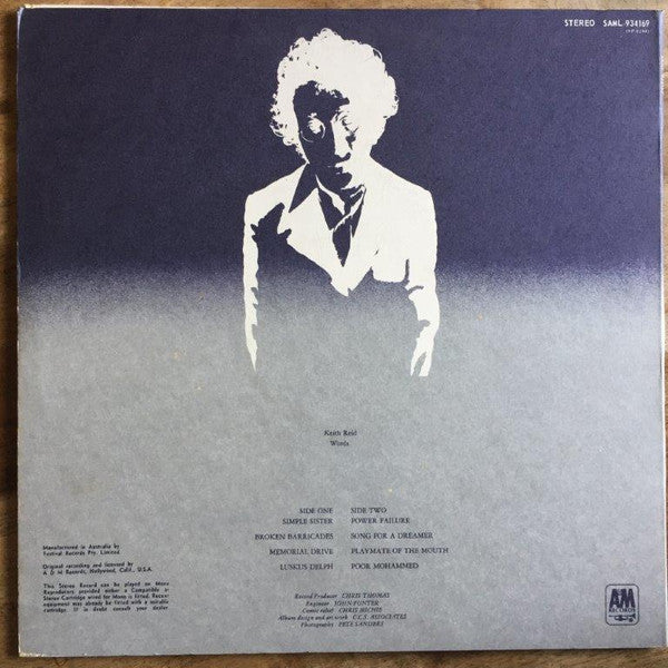 Procol Harum – Broken Barricades LP vinyl record, image 4 of 8