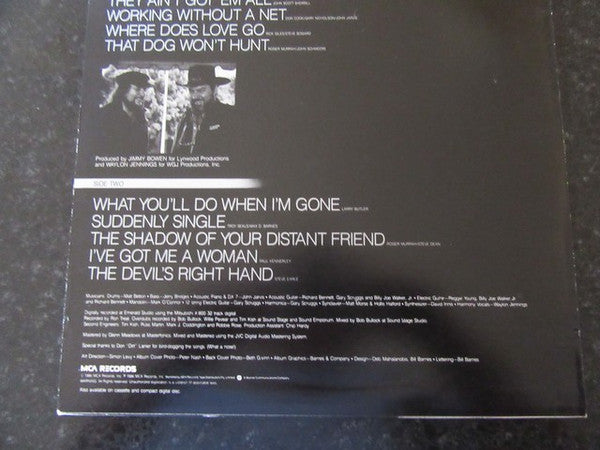 Waylon Jennings – Will The Wolf Survive LP vinyl record, image 2 of 4