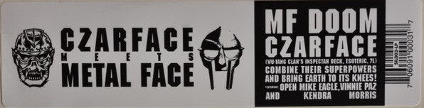 Czarface, MF Doom – Czarface Meets Metal Face LP vinyl record, image 4 of 6