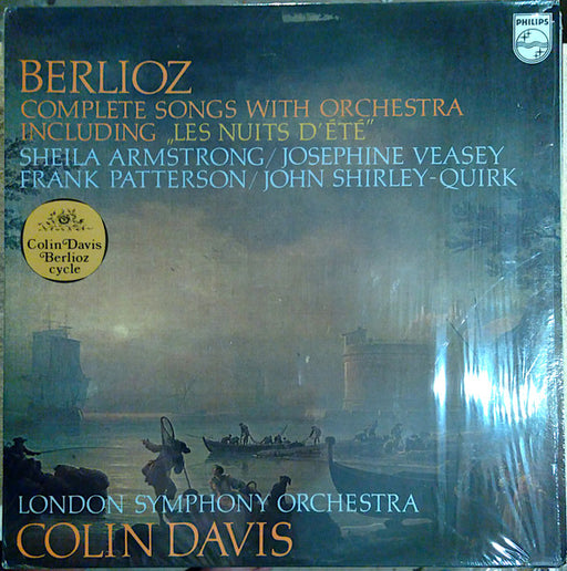 Hector Berlioz – Complete Songs With Orchestra Including „Les Nuits D’Été” LP vinyl record, image 1 of 10