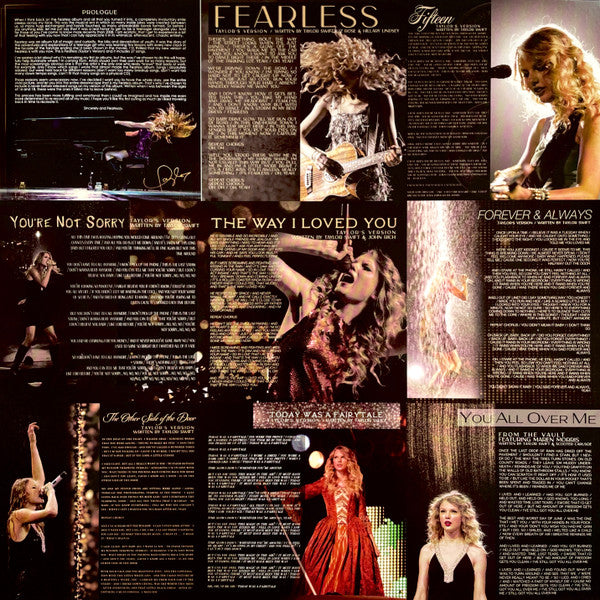 Taylor Swift – Fearless (Taylor's Version) (3xLP) LP vinyl record, image 2 of 10