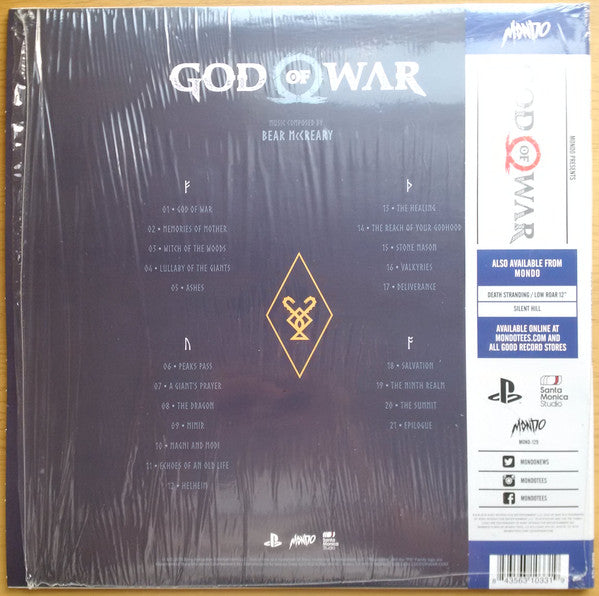 Bear McCreary – God Of War (2xLP) LP vinyl record, image 2 of 10