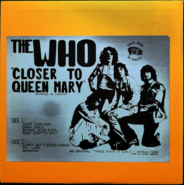 The Who – Closer To Queen Mary LP vinyl record, image 2 of 4