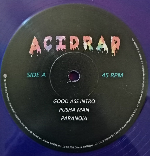 Chance The Rapper – Acid Rap (2xLP) LP vinyl record, image 5 of 9