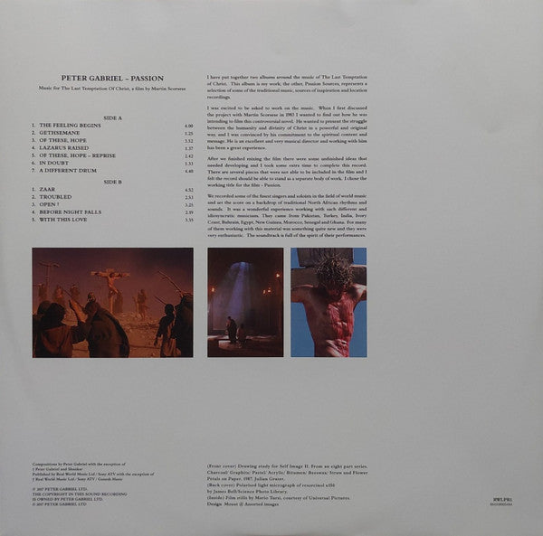 Peter Gabriel – Passion (2xLP) LP vinyl record, image 4 of 10