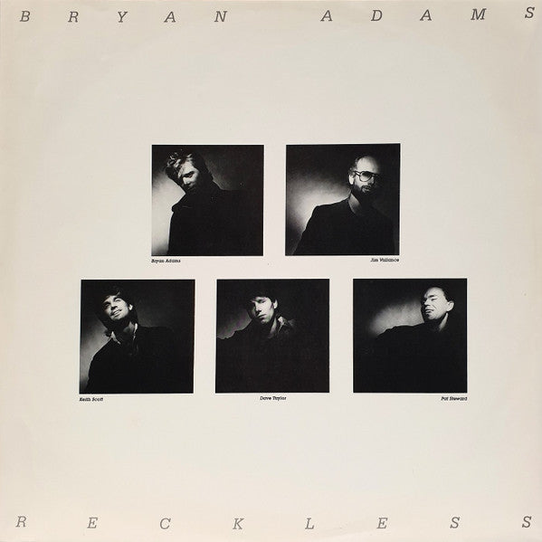 Bryan Adams – Reckless LP vinyl record, image 5 of 6