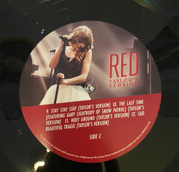 Taylor Swift – Red (Taylor's Version) (4xLP) LP vinyl record, image 7 of 10