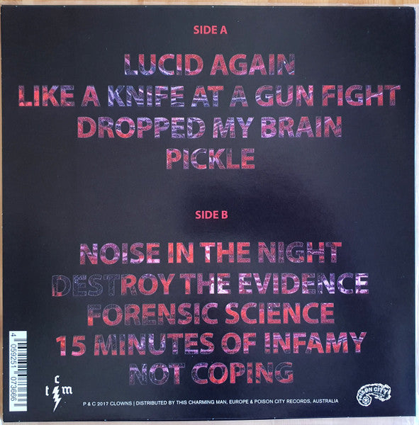 Clowns – Lucid Again LP vinyl record, image 4 of 10
