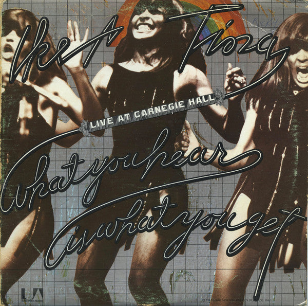 Ike & Tina Turner – What You Hear Is What You Get (Live At Carnegie Hall) (2xLP) LP vinyl record, image 1 of 10