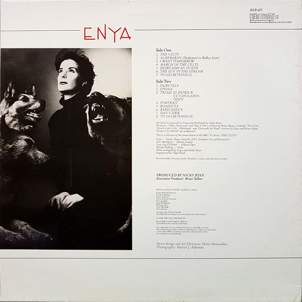Enya – Enya LP vinyl record, image 2 of 4