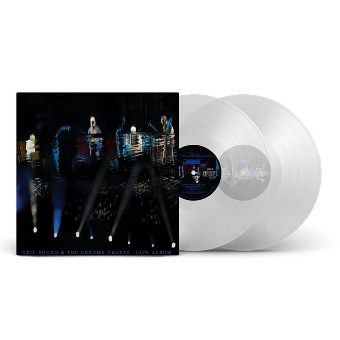 Neil Young, The Chrome Hearts – As Time Explodes (Live Album) (2xLP, Clear vinyl) - Image 1