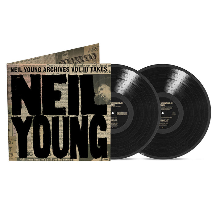 Neil Young – Neil Young Archives Vol. III Takes (2xLP) LP vinyl record, image 2 of 2