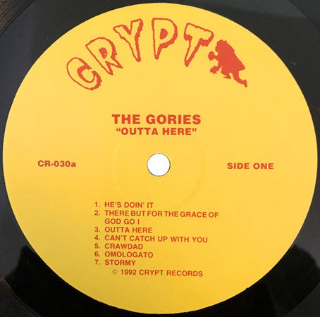 The Gories – Outta Here LP vinyl record, image 3 of 5