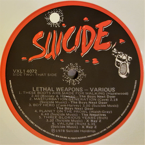 Various – Lethal Weapons LP vinyl record, image 5 of 8