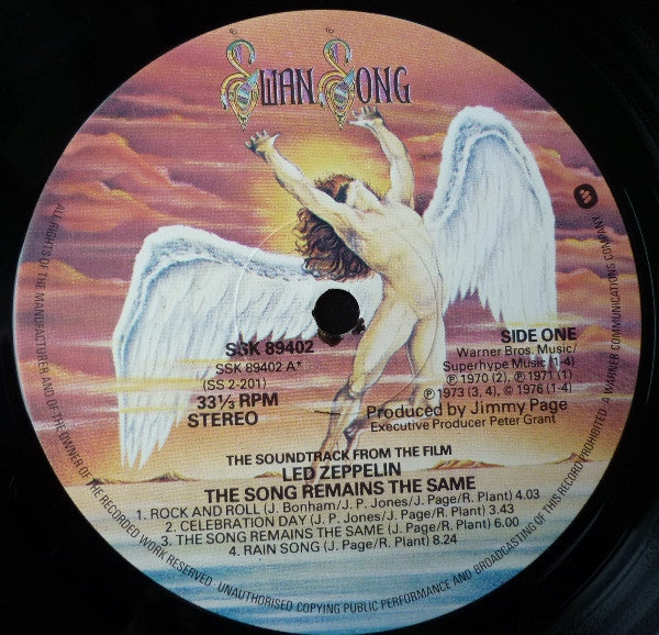 Led Zeppelin – The Soundtrack From The Film The Song Remains The Same (2xLP) LP vinyl record, image 3 of 6