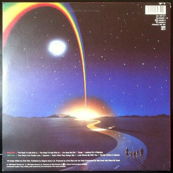 Chris Rea – The Road To Hell LP vinyl record, image 2 of 6