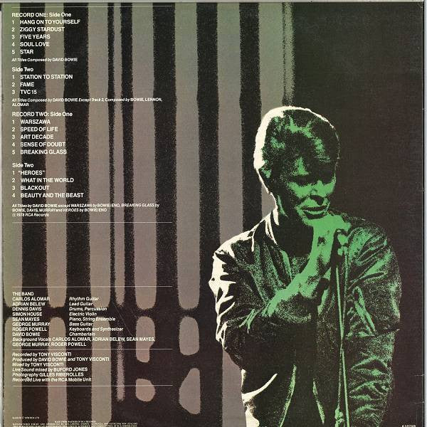 David Bowie – Stage (2xLP) LP vinyl record, image 2 of 6