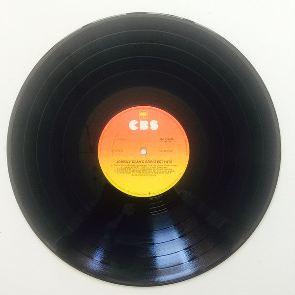 Johnny Cash – Greatest Hits Volume 1 LP vinyl record, image 3 of 5