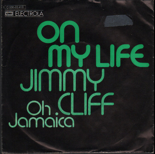 Jimmy Cliff – On My Life 7" vinyl record, image 1 of 4