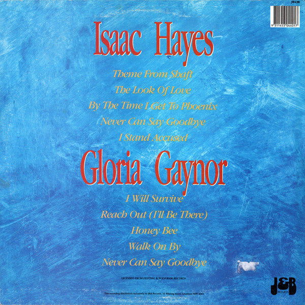 Isaac Hayes, Gloria Gaynor – The Very Best Of LP vinyl record, image 2 of 4