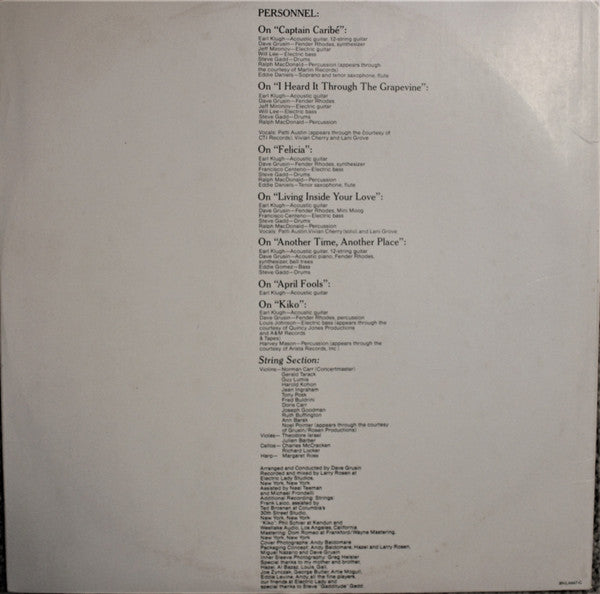 Earl Klugh – Living Inside Your Love LP vinyl record, image 6 of 9