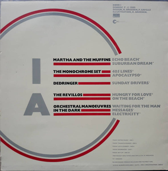 Various – Dindisc 1980 LP vinyl record, image 2 of 4