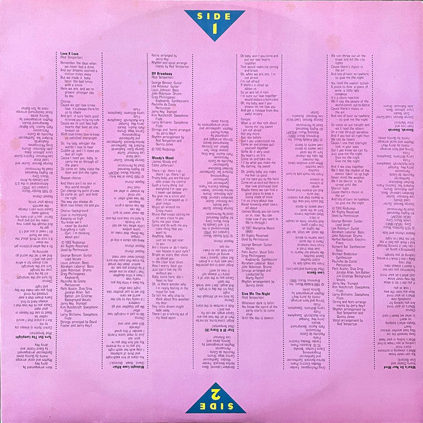 George Benson – Give Me The Night LP vinyl record, image 5 of 6