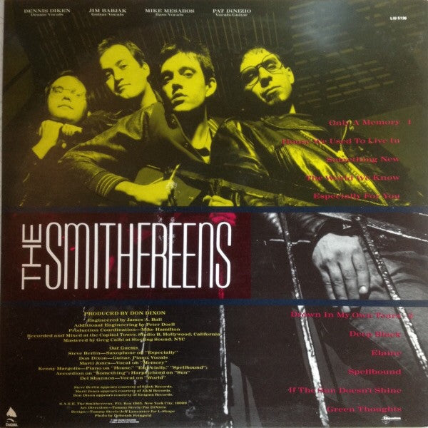 The Smithereens – Green Thoughts LP vinyl record, image 2 of 3