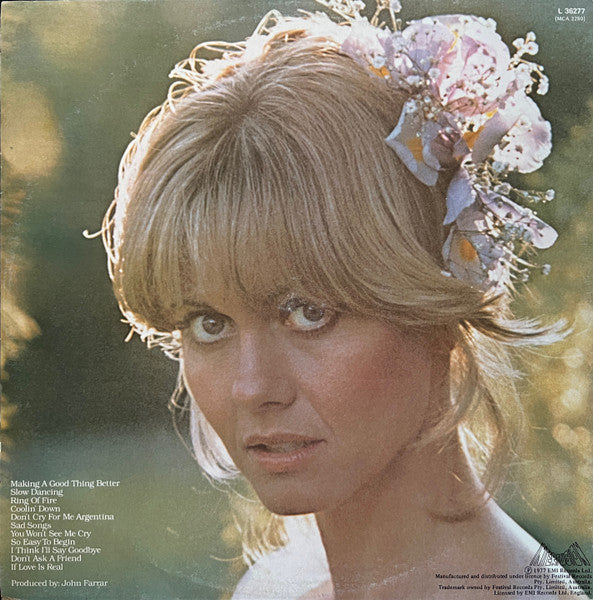Olivia Newton-John – Making A Good Thing Better LP vinyl record, image 4 of 6
