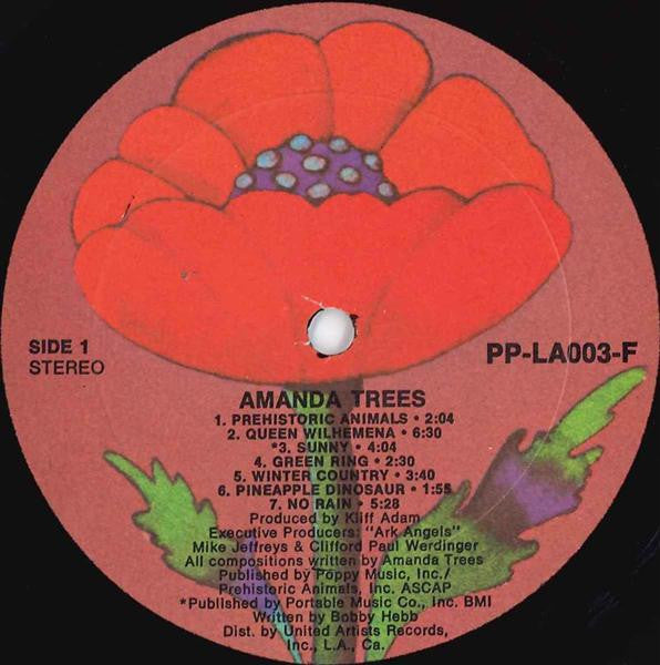 Amanda Trees – Amanda LP vinyl record, image 4 of 6