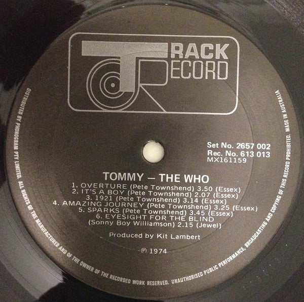 The Who – Tommy (2xLP) LP vinyl record, image 4 of 10