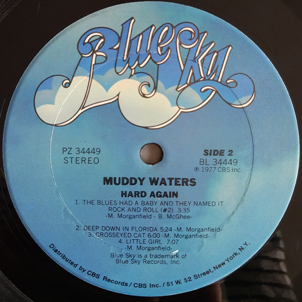 Muddy Waters – Hard Again LP vinyl record, image 4 of 5