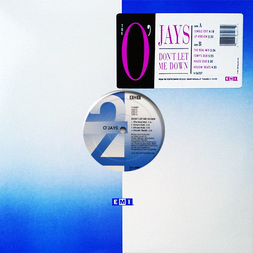 The O'Jays – Don't Let Me Down 12" vinyl record, image 1 of 3