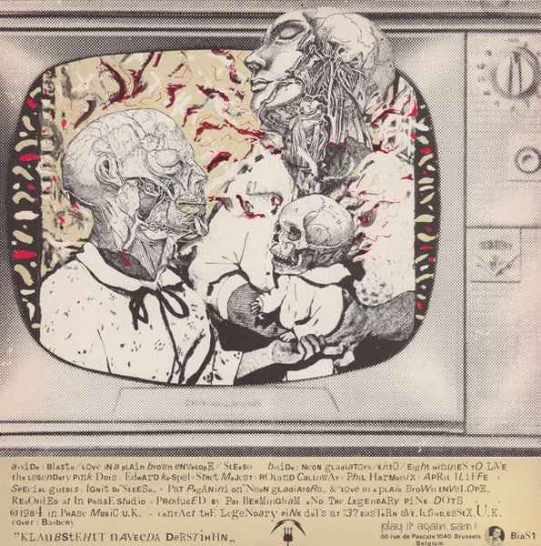 The Legendary Pink Dots – Faces In The Fire LP vinyl record, image 2 of 4
