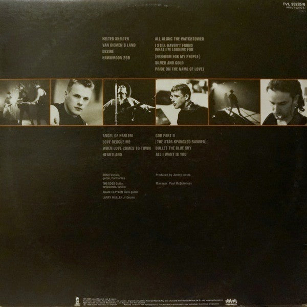 U2 – Rattle And Hum (2xLP) LP vinyl record, image 2 of 10