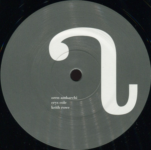 Oren Ambarchi, Crys Cole, Keith Rowe – Black Plume LP vinyl record, image 3 of 4