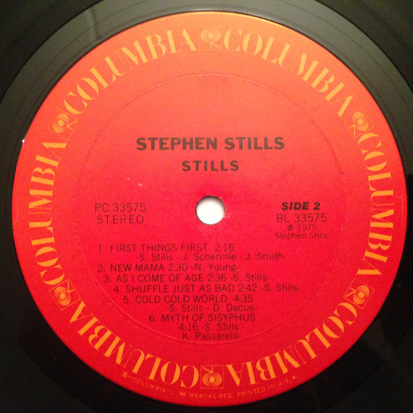 Stephen Stills – Stills LP vinyl record, image 4 of 6