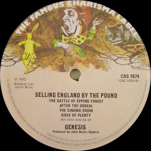 Genesis – Selling England By The Pound LP vinyl record, image 4 of 6