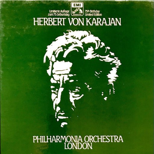 Herbert Von Karajan, Philharmonia Orchestra – 75th Birthday Limited Edition (4xLP) LP vinyl record, image 1 of 10