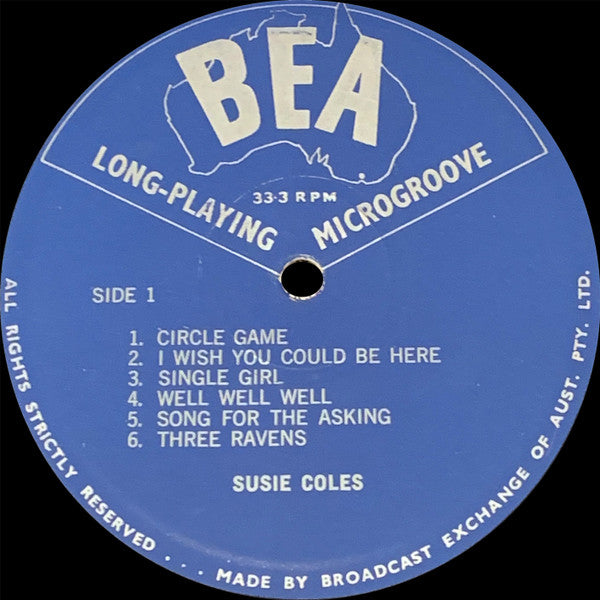 Susie Coles – Once Again With You LP vinyl record, image 3 of 4