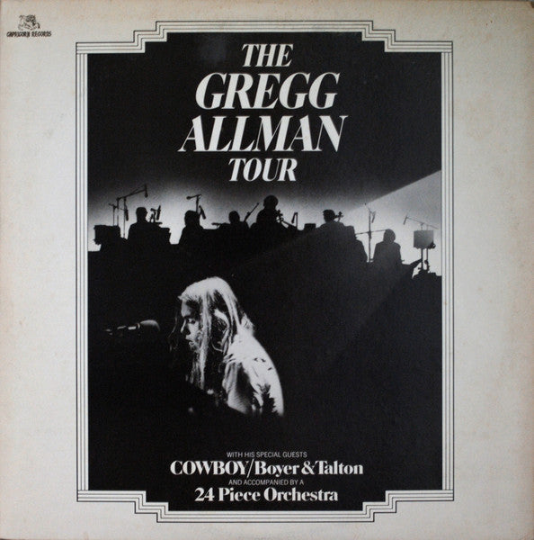 Gregg Allman, Cowboy, Scott Boyer, Tommy Talton – The Gregg Allman Tour (2xLP)