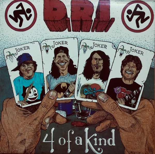 Dirty Rotten Imbeciles – 4 Of A Kind LP vinyl record, image 1 of 6