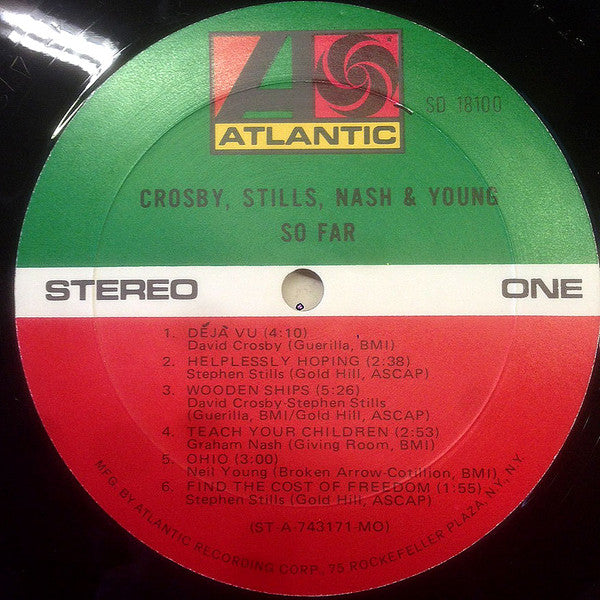 Crosby, Stills, Nash & Young – So Far LP vinyl record, image 3 of 7