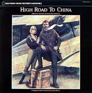 John Barry – High Road To China (Original Motion Picture Soundtrack) LP vinyl record, image 1 of 2