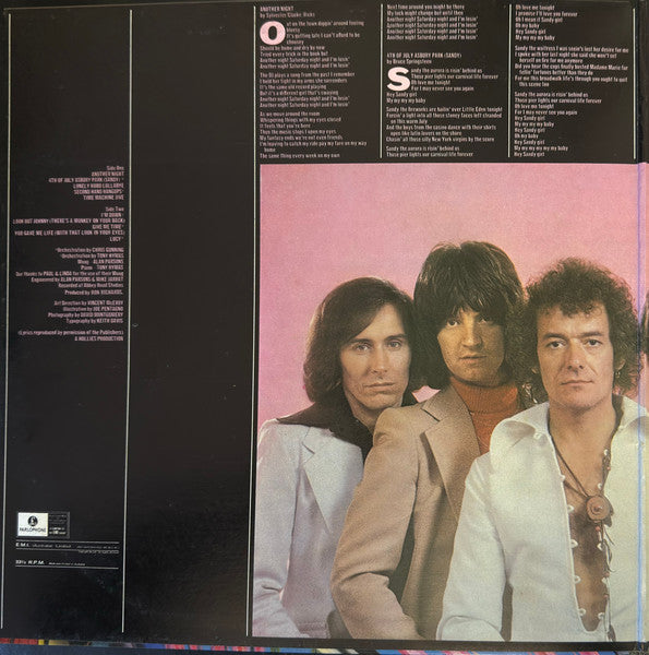 The Hollies – Another Night LP vinyl record, image 2 of 6