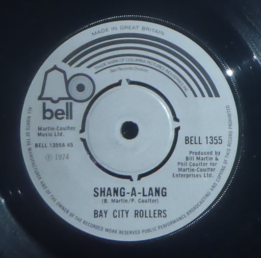 Bay City Rollers – Shang-A-Lang 7" vinyl record, image 1 of 2